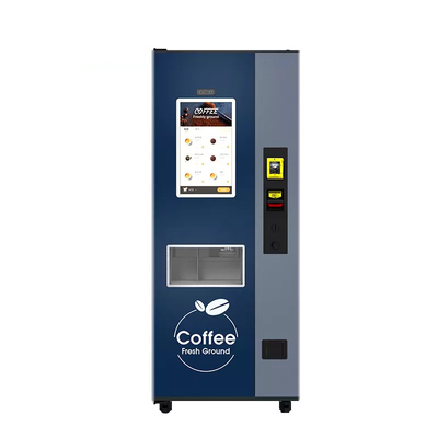 22 بوصة تعمل باللمس الخدمة الذاتية الانتهاء من أكواب القهوة آلة OEM ODM Kiosk آلة