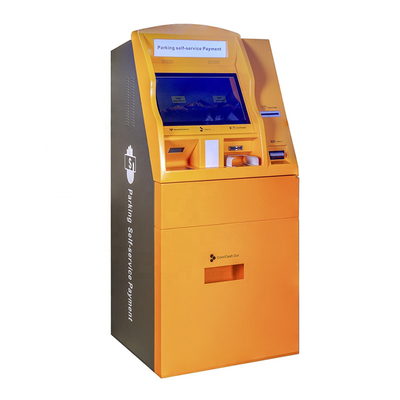 OEM كشك الدفع الذاتي الخدمة 19 &quot;شاشة تعمل باللمس وقوف السيارات آلة الصراف الآلي