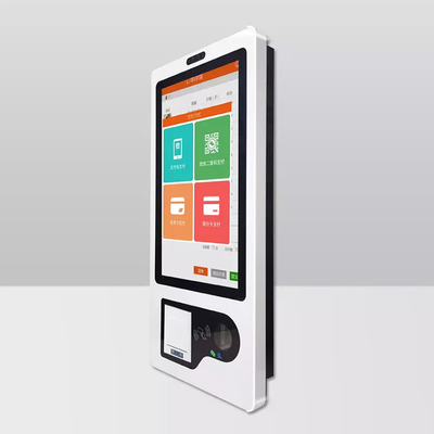 كشك الدفع الخدمة الذاتية POS Kiosk شاشة تعمل باللمس التفاعلية بنظام Android