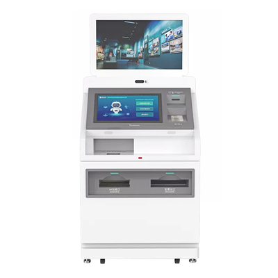 آلة الدفع الطرفية للخدمة الذاتية Kiosk ماكينة إيداع نقدي مخصصة لأجهزة الصراف الآلي