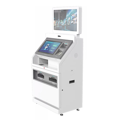 آلة الدفع الطرفية للخدمة الذاتية Kiosk ماكينة إيداع نقدي مخصصة لأجهزة الصراف الآلي