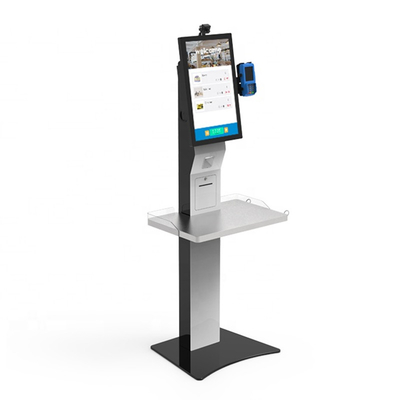 24 بوصة طلب ذاتي تحقق من Kiosk Payment Pos Terminal Machine للداخلية