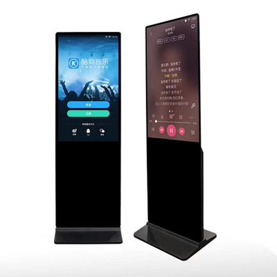 شاشة عرض LCD ذات إطار ضيق للغاية للافتات الرقمية الداخلية أو شاشة تعمل باللمس