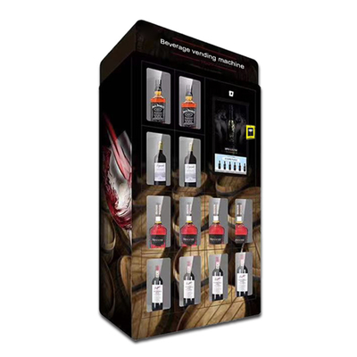 22 بوصة تعمل باللمس Bevrage Vending Machine كشك موزع كحول المياه