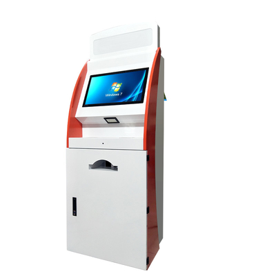 الخدمة الذاتية LCD تذكرة كشك آلي شاشة تعمل باللمس الدفع آلة