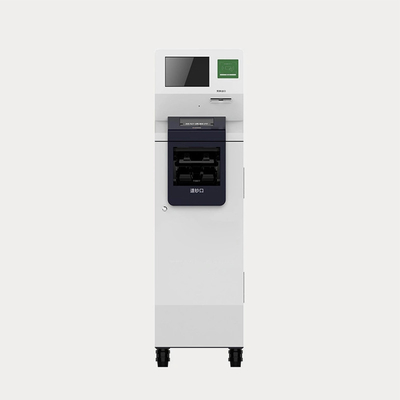 آلة الإيداع النقدي على الأرض ذات الخدمة الذاتية CDM 17 14 15 بوصة تعمل باللمس