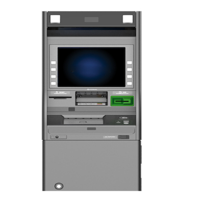 15 '' LCD ATM Cash Machine مؤشرات دخول وخروج وسائط متكاملة