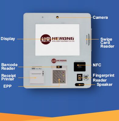 كيوسك-K06W بدون نقود سهل الاستخدام ذكي للغاية