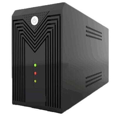 سلسلة HERONG K 600-2000VA UPS الاستعداد مع التحكم في المعالجة الدقيقة وإدخال الجهد العريض للغاية