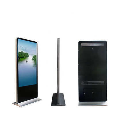 شاشة كبيرة تعمل باللمس Qsr Kiosk Machine Self Checkout Kiosk مع قارئ بطاقة وطابعة استلام حرارية