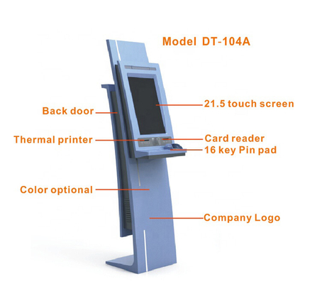 تسجيل الدخول الذاتي لفندق الخدمة الذاتية ODM في نظام Kiosk لحجز غرفة الحجز