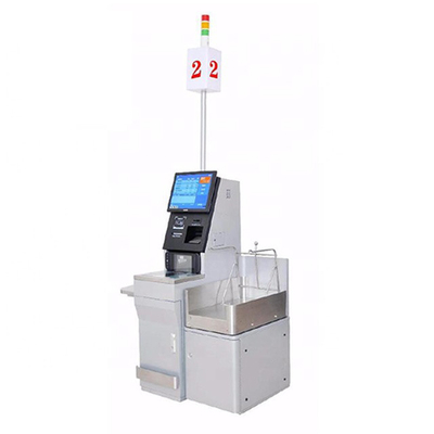 شاشة تعمل باللمس RFID الذاتي الخدمة نظام نقاط البيع آلات الخدمة الذاتية في محلات السوبر ماركت