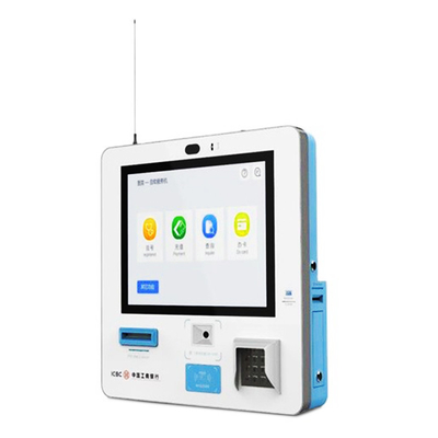 سوبر ماركت ذاتية الطلب Ipad Kiosk Wall Mount مع قارئ بطاقة