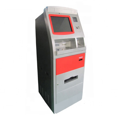 220V داخلي الخدمة الذاتية كشك الدفع آلة الطرفية مع شاشة LCD