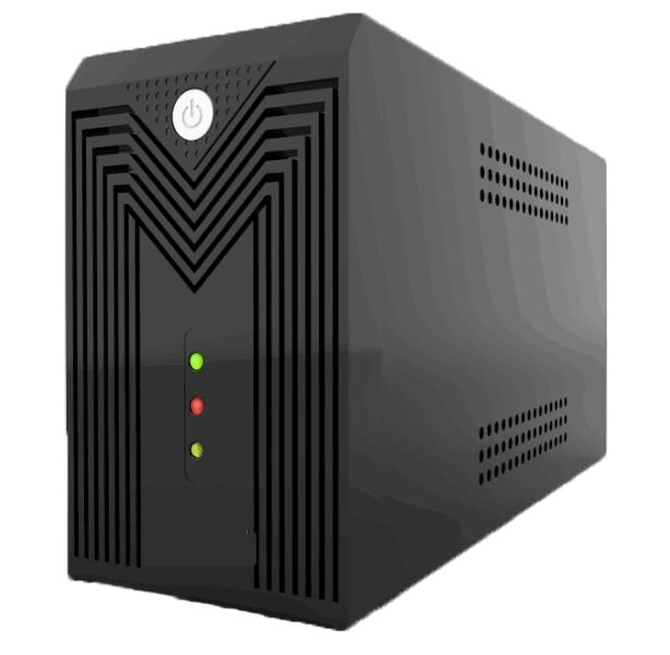 سلسلة HERONG K 600-2000VA UPS الاستعداد مع التحكم في المعالجة الدقيقة وإدخال الجهد العريض للغاية
