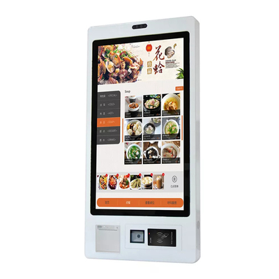 كشك الدفع الخدمة الذاتية POS Kiosk شاشة تعمل باللمس التفاعلية بنظام Android