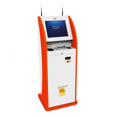 240V الخدمة الذاتية للبنك ماكينة الصراف الآلي سحب كشك بطاقة الصراف الآلي